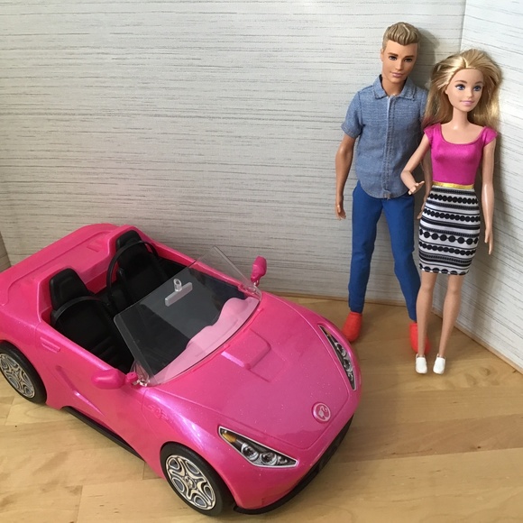Barbie Dolls and Car - Picture 1 of 8